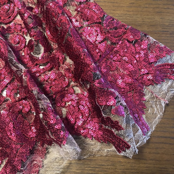 NWOT Dress the Population Blair Fit and Flare Midi Dress - Picture 6 of 8